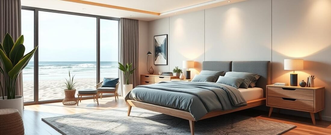 10 modern coastal bedroom ideas for men