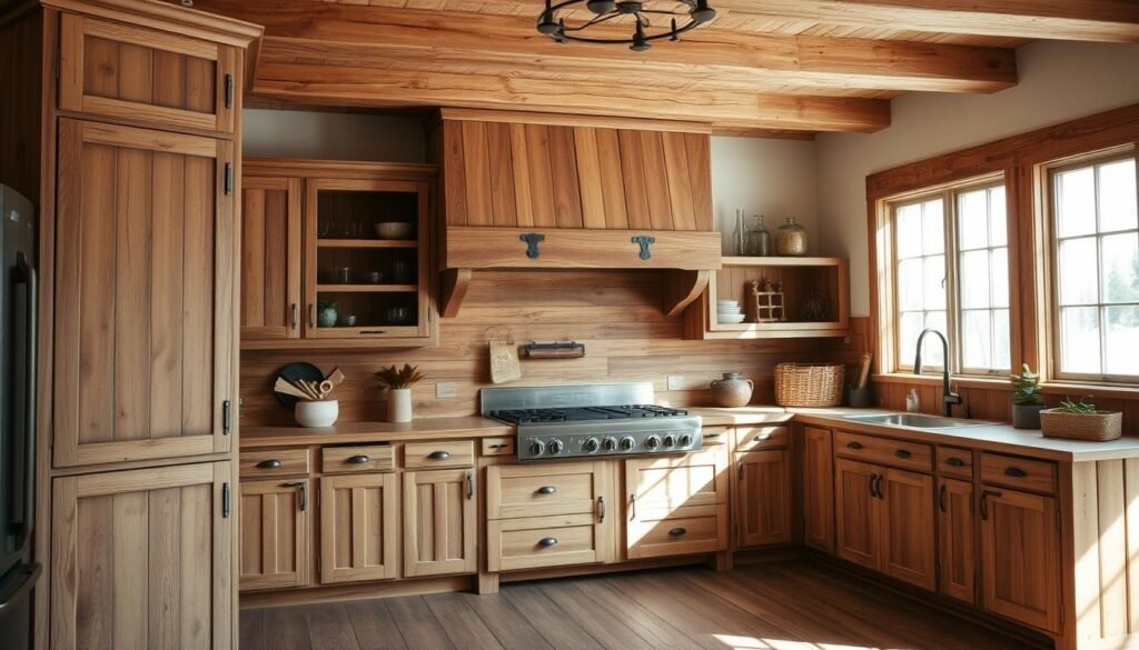 rustic cabinets