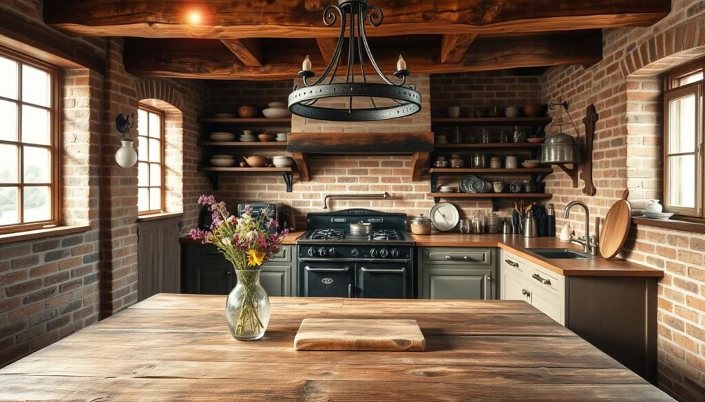 rustic kitchen design